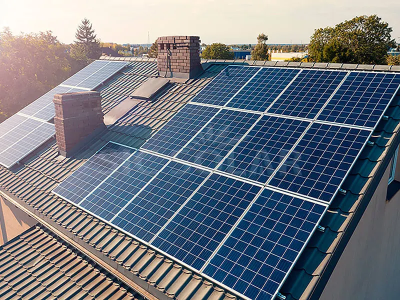 11KW-os napelemek spanyol cseréptetők