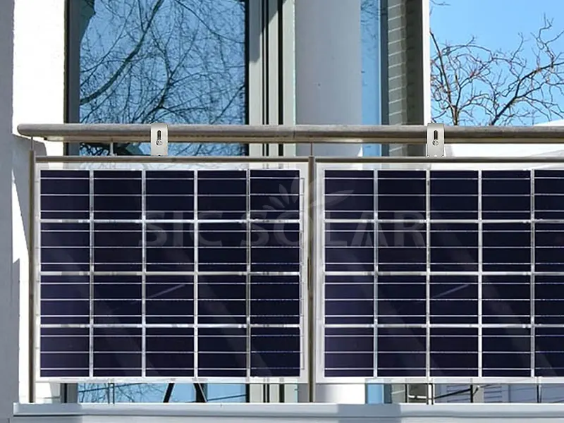 1KW-os erkélyes napelemes szerelési rendszerek Luxembourgban