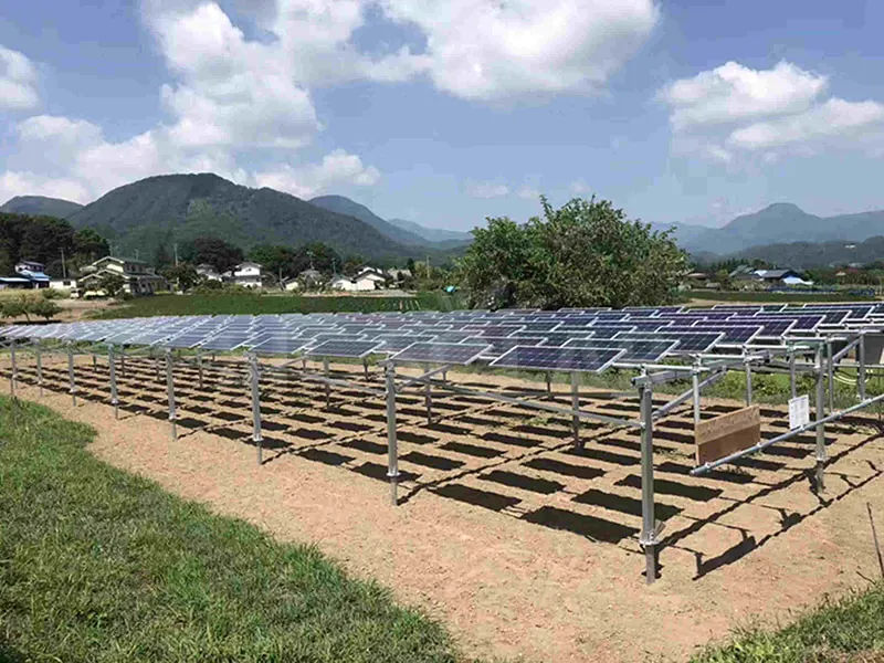 80KW Pv mezőgazdasági napelemes rögzítőrendszer Chilében