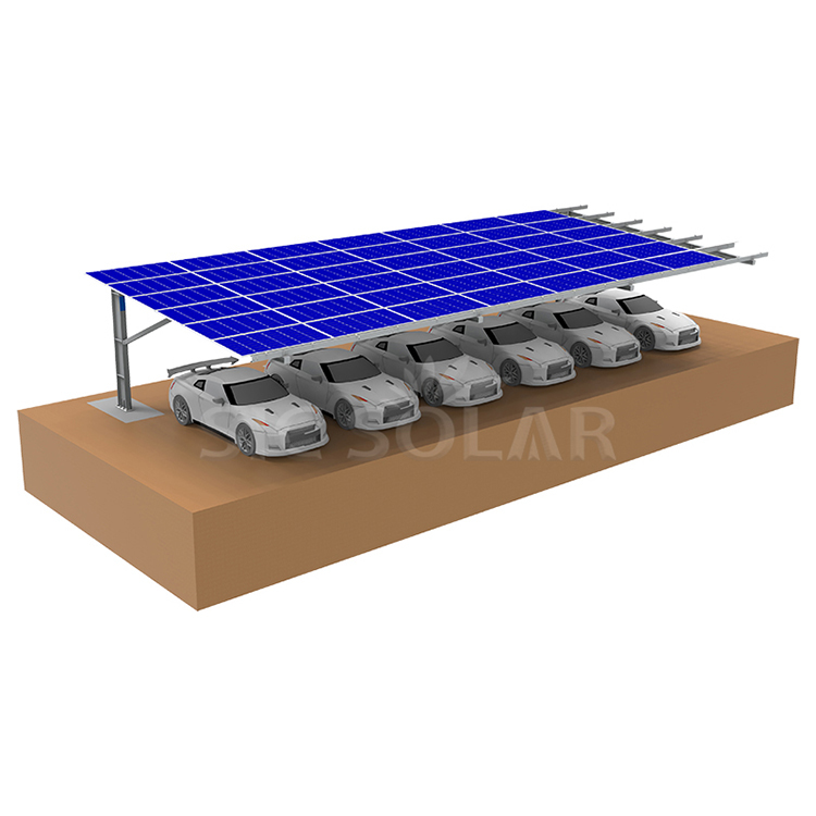 Solar Carport tartókonzol