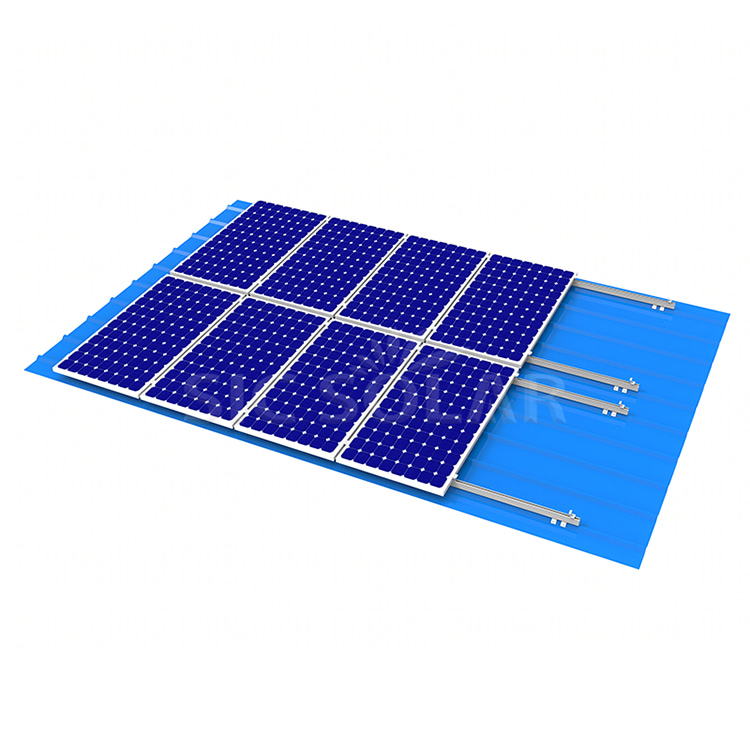Solar trapéz fém tetőre szerelés